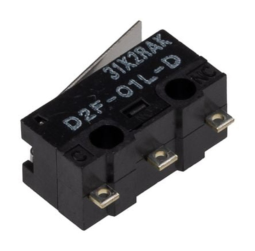 Omron Hinge Lever Micro Switch, Solder Terminal, 100mA, 30 V dc, SPDT, IP40