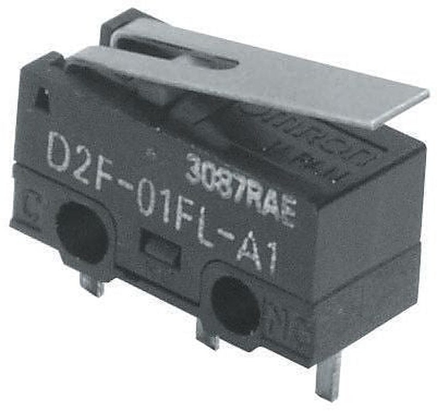Omron Roller Lever Micro Switch, PCB Terminal Terminal, 100mA, 30 V dc, SPDT, IP40