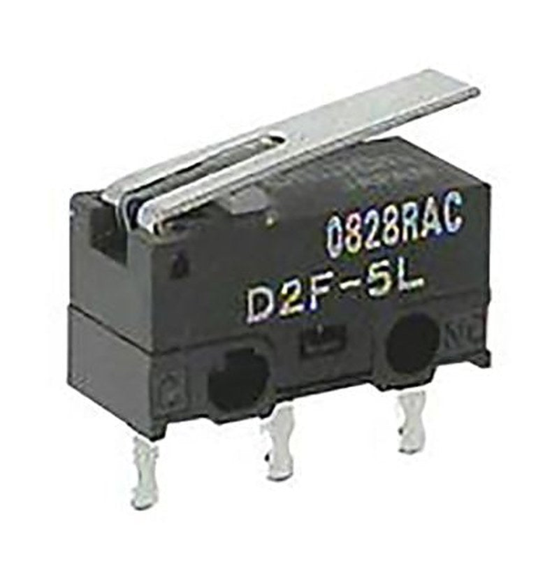 Omron Micro Switch, PCB Terminal Terminal, 5A, 250 V ac, 30 V dc, SPDT, IP40