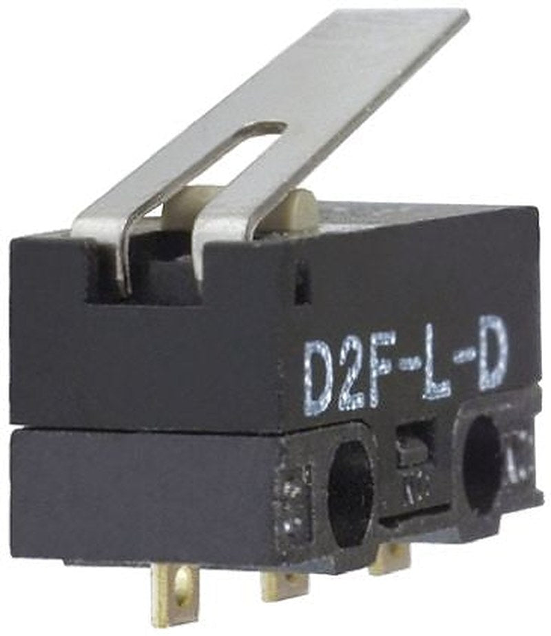 Omron Hinge Lever Micro Switch, Solder Terminal, 3A, 30 V dc, SPDT, IP40