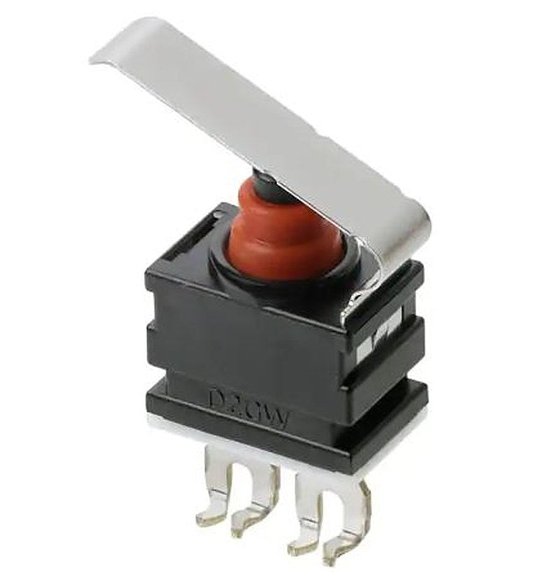 Omron Hinge Lever Subminiature Micro Switch, PCB Terminal Terminal, 1mA, 13.5 V dc, SPST-NC, IP67