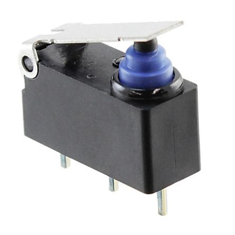 Omron Hinge Lever Micro Switch, PCB Terminal Terminal, 2A, 12 V dc, SPDT, IP67