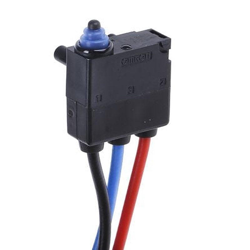 Omron Pin Plunger Micro Switch, Pre-Wired Terminal, 2A, SPDT, IP67