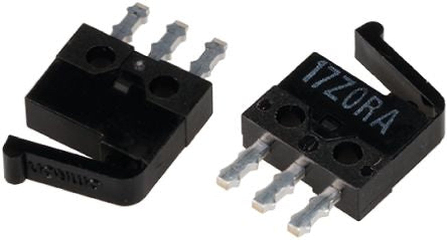 Omron Leaf Lever Micro Switch, PCB Terminal Terminal, 0.5 A, 30 V dc, SPCO, IP40