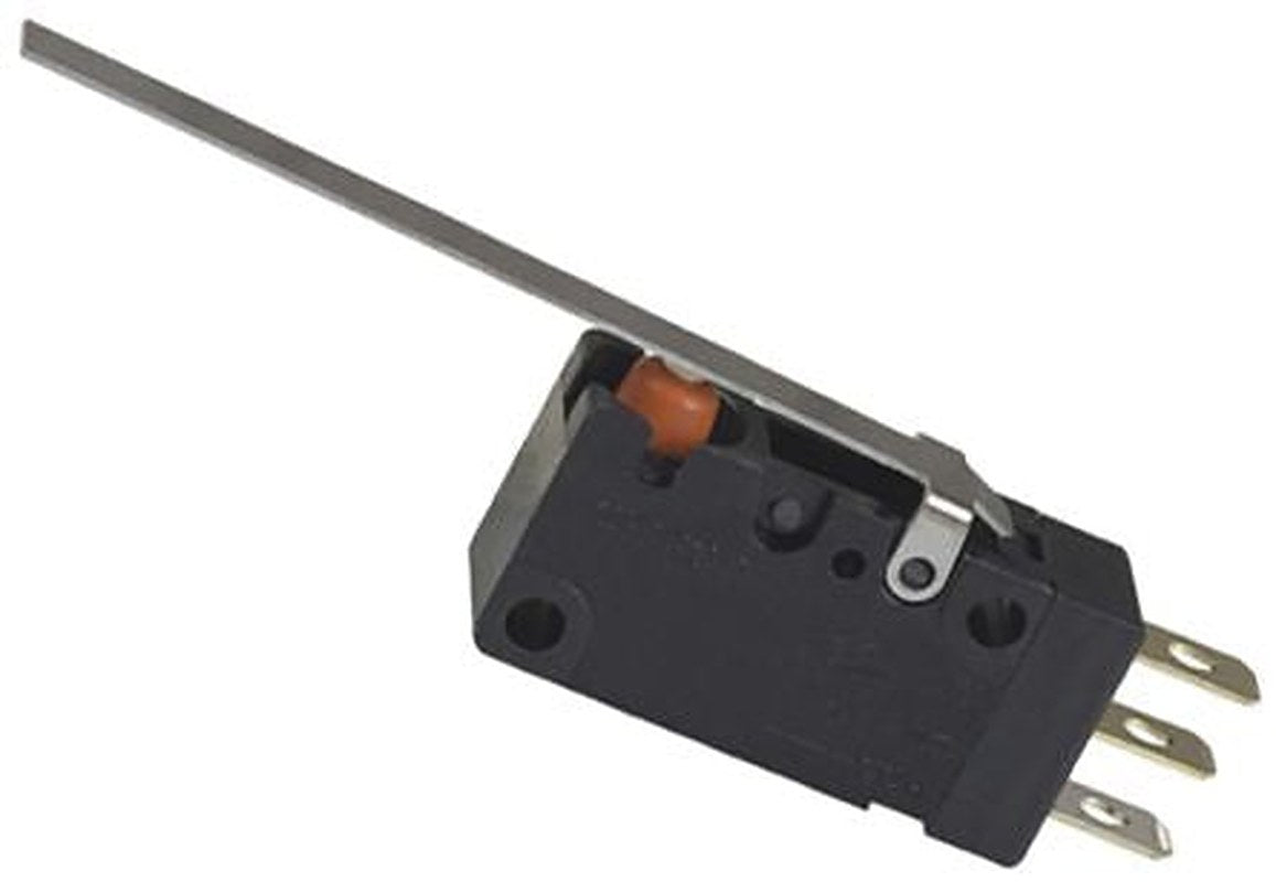 Omron Long Hinge Lever Micro Switch, Solder Terminal, 100mA, SPDT, IP67