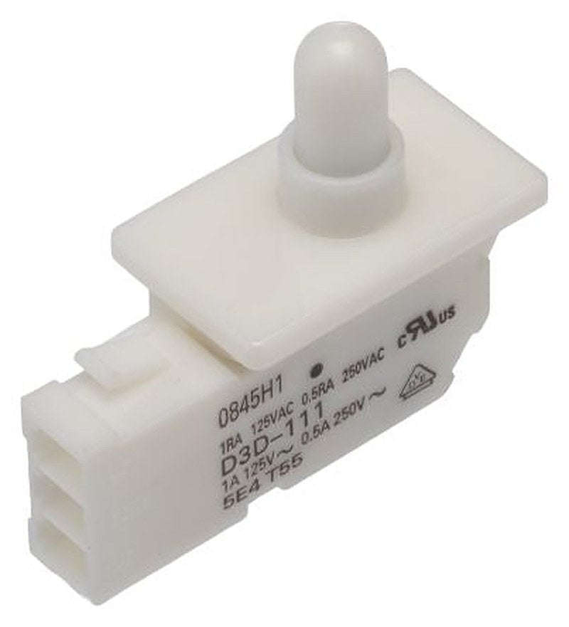 Omron Door Micro Switch Plunger, SPDT 500 mA IP40, 60 °C, -30 °C