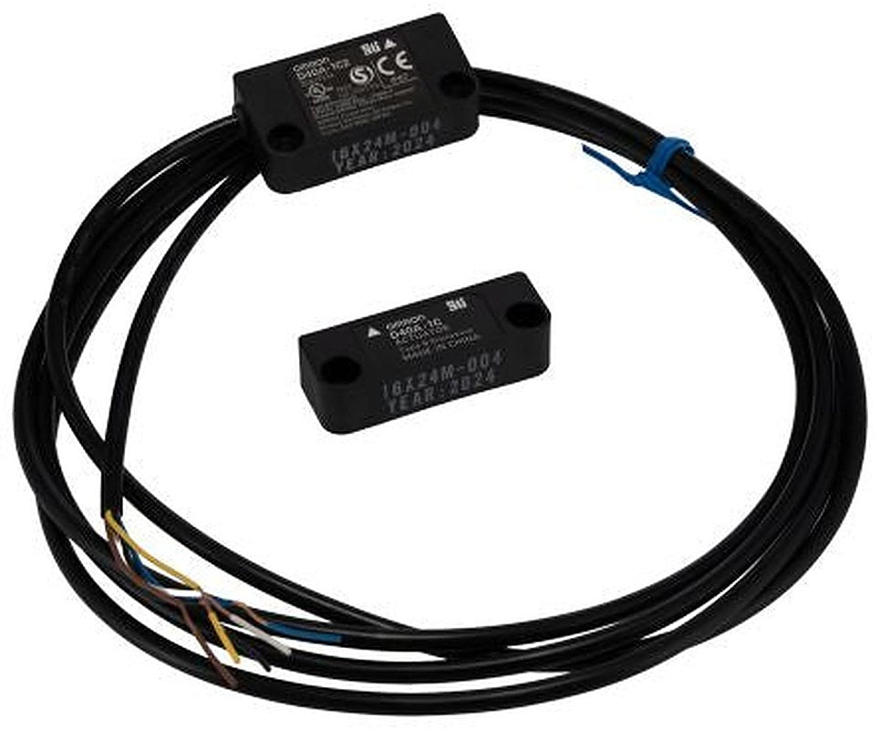 Omron D40A Series Magnetic Non-Contact Safety Switch, Polybutylene Terephthalate Housing, 125V dc, 1 NO, Cable