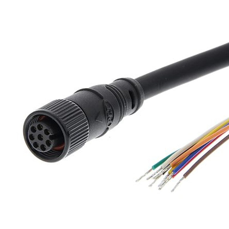Omron M12 to Sensor Actuator Cable, 10 m