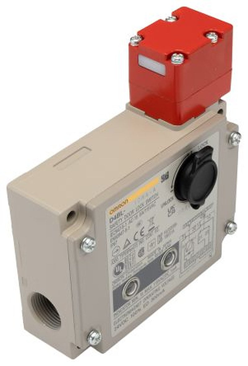 Omron D4BL Series Solenoid Interlock Switch Power to Lock/Unlock
