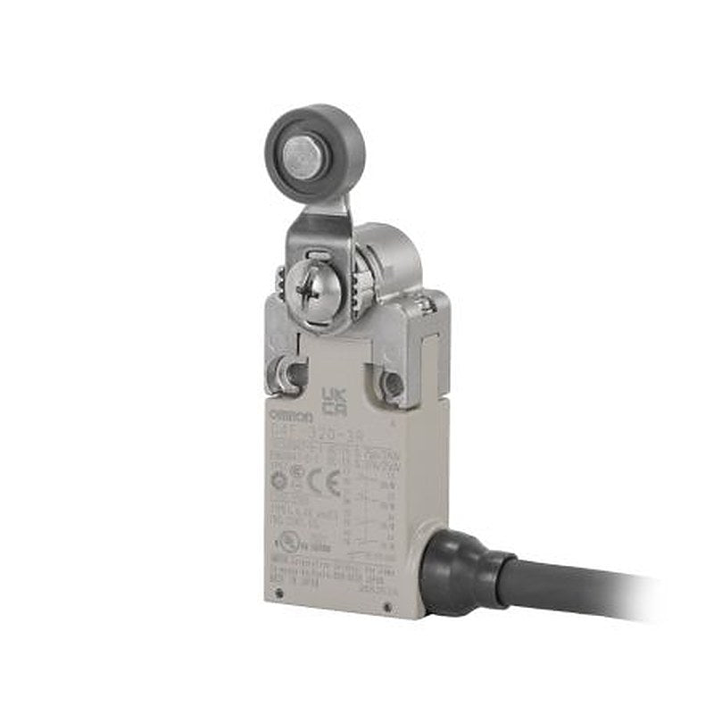Omron D4F Series Roller Lever Safety Limit Switch, 2 NO/2 NC, IP67