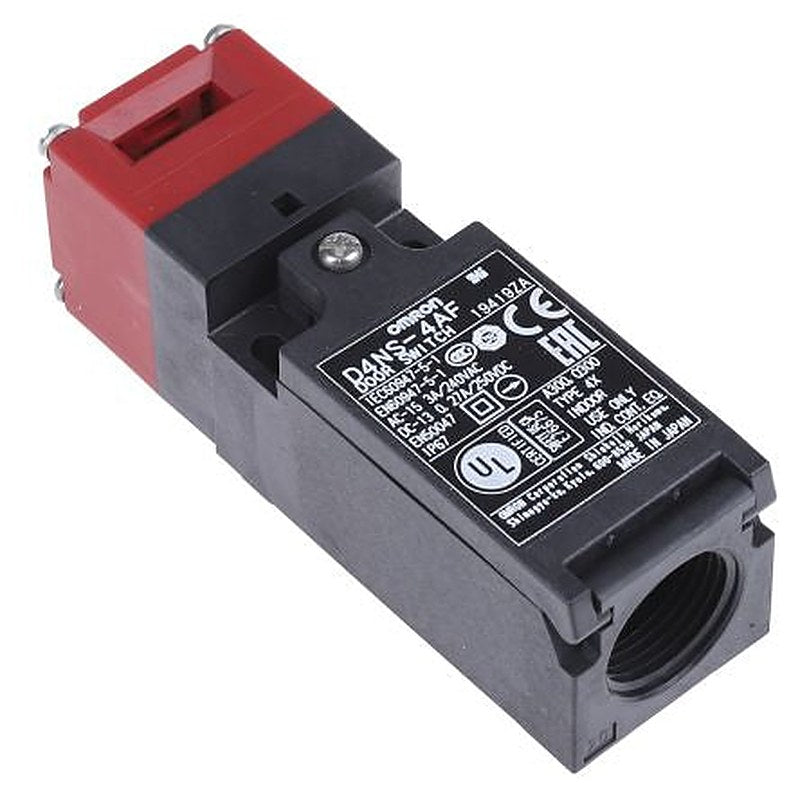 Omron D4NS Series Solenoid Interlock Switch Power to Lock/Unlock
