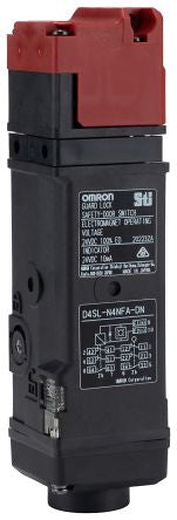 Omron D4SL-N Series Solenoid Interlock Switch, Power to Unlock