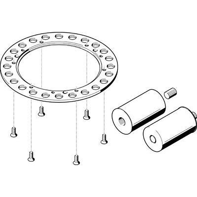 Festo Connection Kit DADM-CK-220-24, For Use With Pneumatic Cylinder & Actuator
