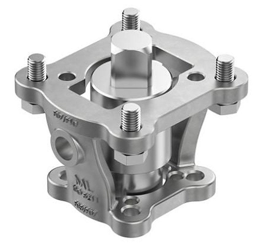Festo Mounting Bracket DARQ-K-V-F10S22-F07S17-R1, For Use With Pneumatic Cylinder & Actuator