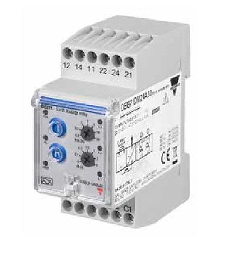 Carlo Gavazzi Earth Leakage Relay, 50 to 60 Hz ±10% Frequency, Two Relay Output Output