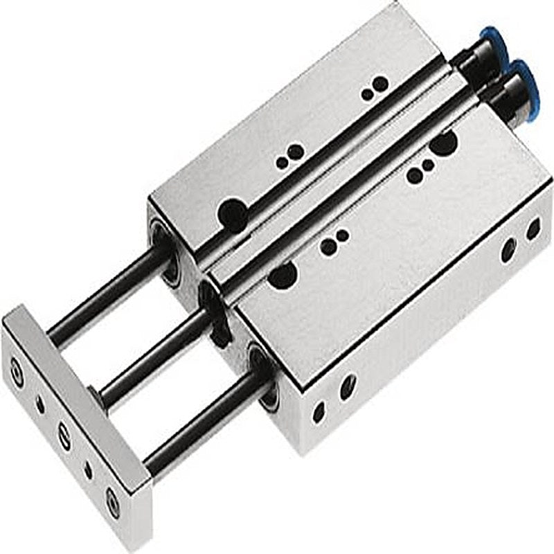 Festo Pneumatic Guided Cylinder - 189465 6 mm Bore, DFC-6-25-P-A-KF Series, 25 mm Double Acting Acting