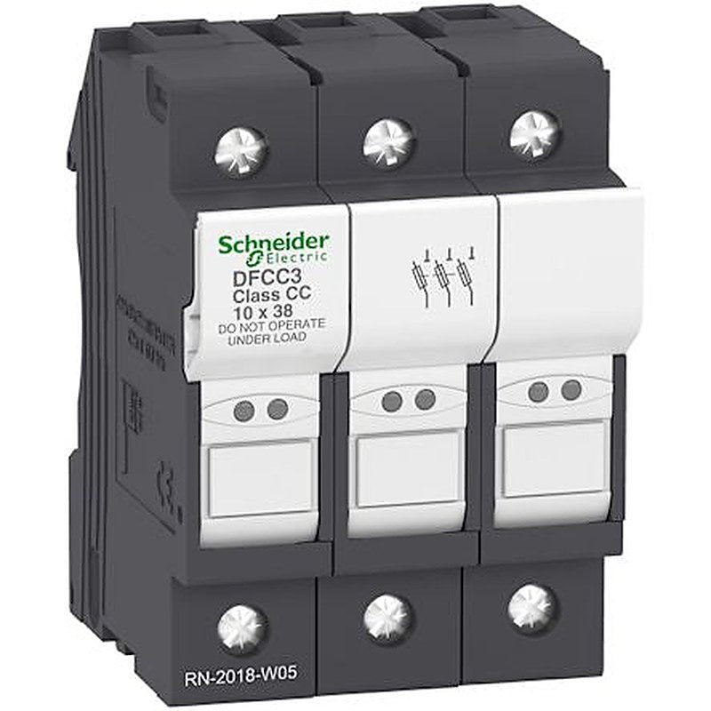Schneider Electric 30A Rail Mount Fuse Holder
