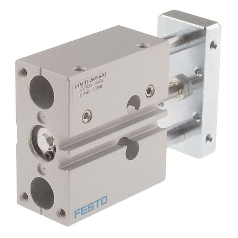 Festo Pneumatic Guided Cylinder - 170900 12 mm Bore, DFM Series, 20 mm Double Acting Acting