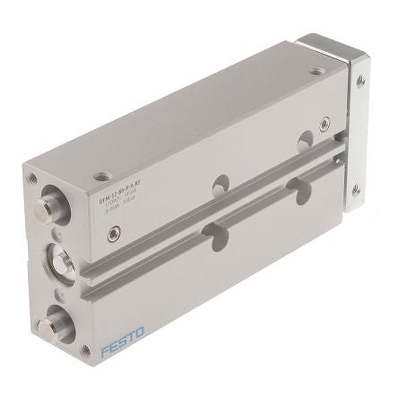 Festo Pneumatic Guided Cylinder - 170905 12 mm Bore, DFM Series, 80 mm Double Acting Acting