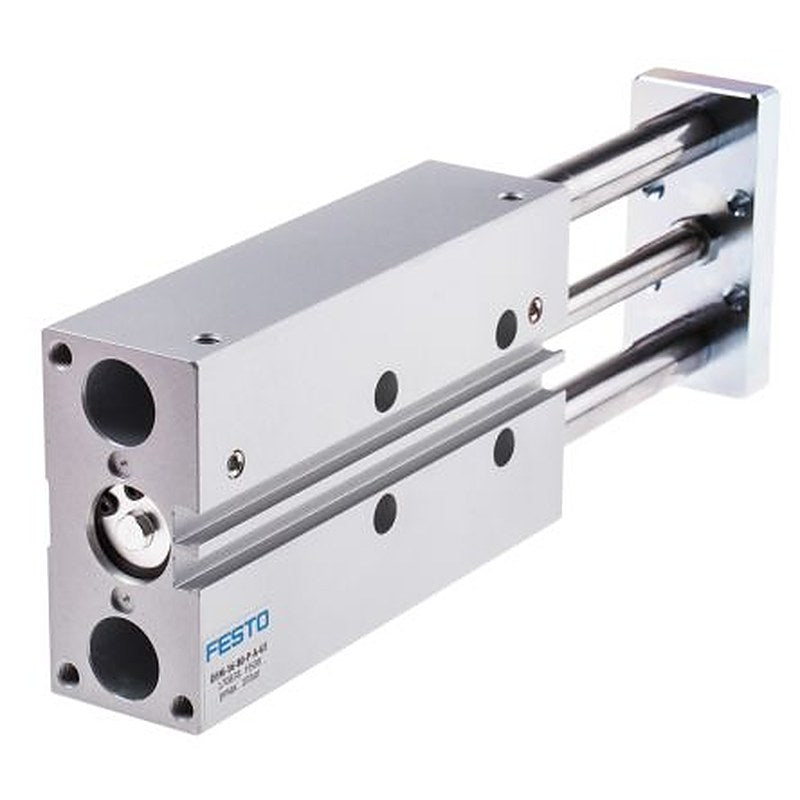 Festo Pneumatic Guided Cylinder - 170838 16 mm Bore, DFM Series, 80 mm Double Acting Acting