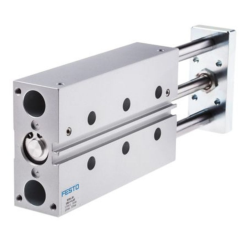 Festo Pneumatic Guided Cylinder - 170921 20 mm Bore, DFM Series, 100 mm Double Acting Acting