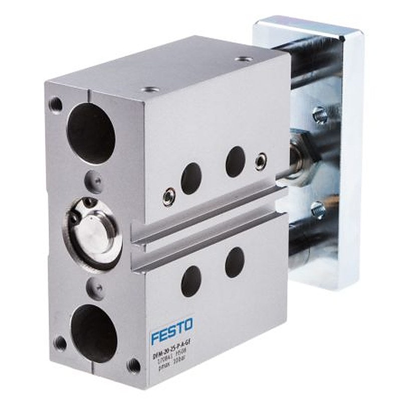Festo Pneumatic Guided Cylinder - 170841 20 mm Bore, DFM Series, 25 mm Double Acting Acting
