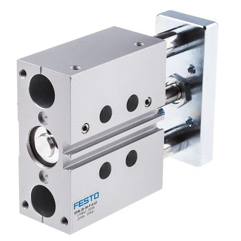 Festo Pneumatic Guided Cylinder - 170842 20 mm Bore, DFM Series, 30 mm Double Acting Acting