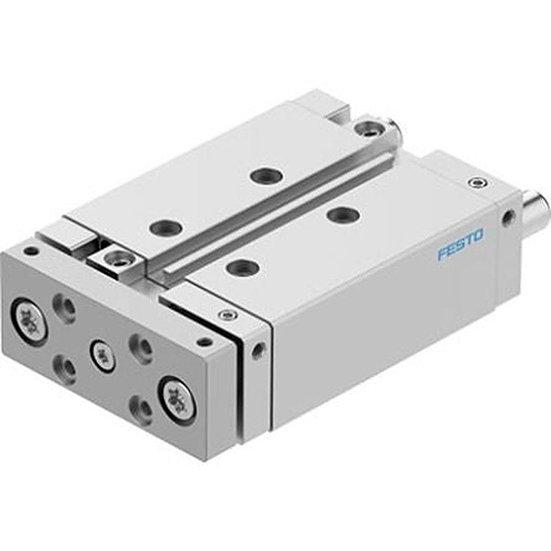 Festo Pneumatic Guided Cylinder - DFM-20-50-B-PPV-A-GF 20 mm Bore, DFM Series, 50 mm Double Acting Acting