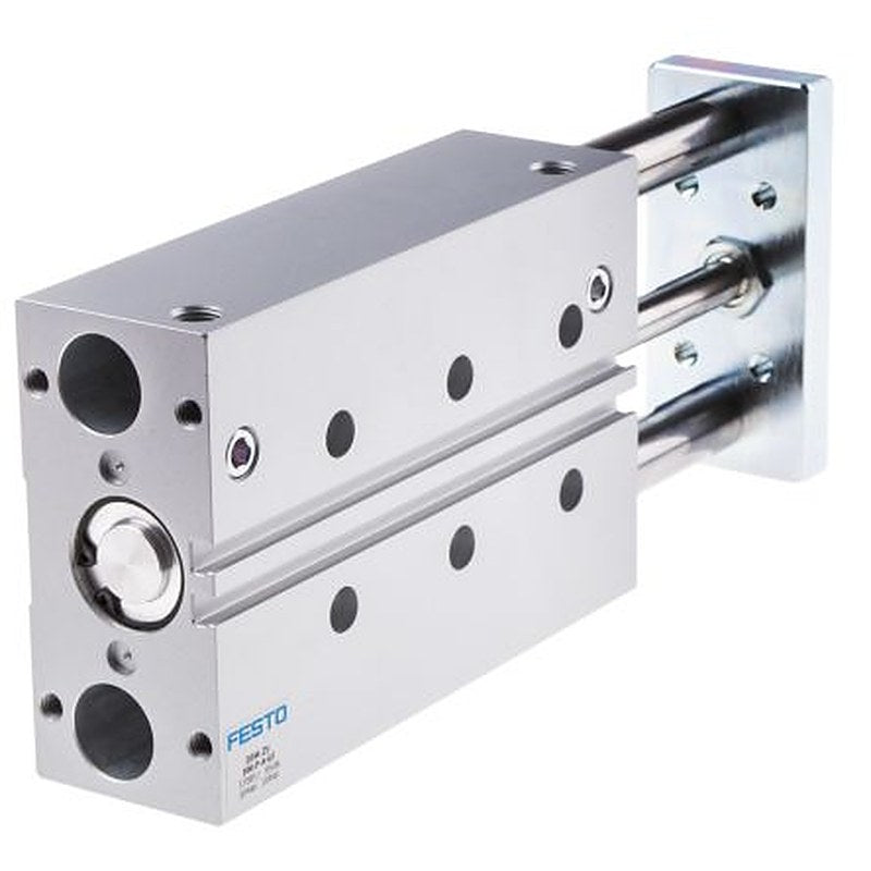 Festo Pneumatic Guided Cylinder - 170853 25 mm Bore, DFM Series, 100 mm Double Acting Acting