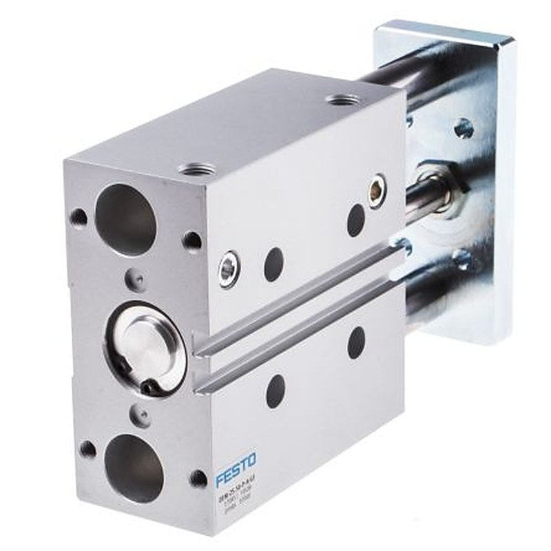 Festo Pneumatic Guided Cylinder - 170851 25 mm Bore, DFM Series, 50 mm Double Acting Acting