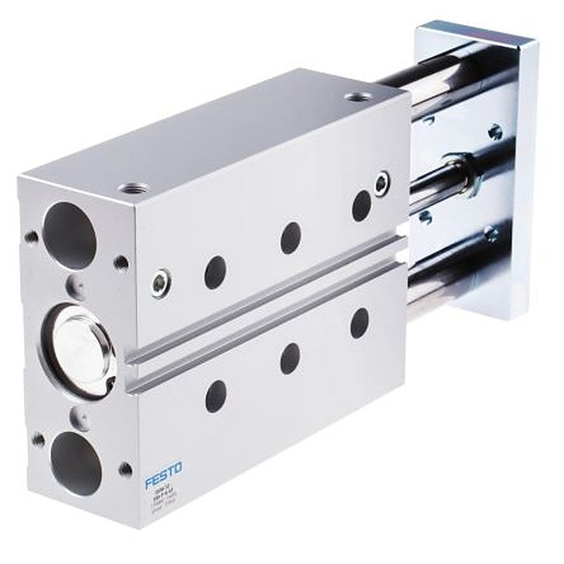 Festo Pneumatic Guided Cylinder - 170860 32 mm Bore, DFM Series, 100 mm Double Acting Acting