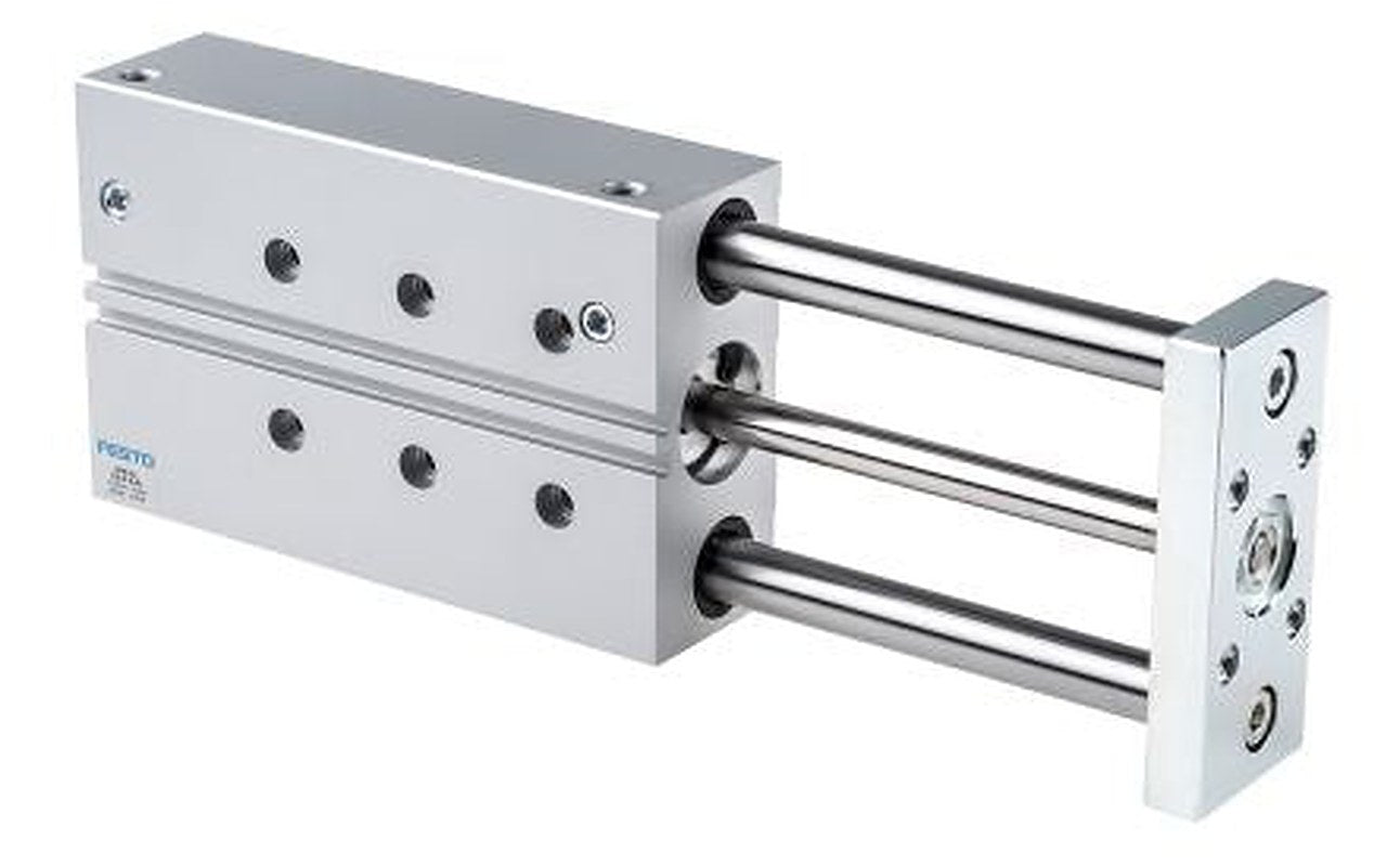 Festo Pneumatic Guided Cylinder - 170936 32 mm Bore, DFM Series, 125 mm Double Acting Acting