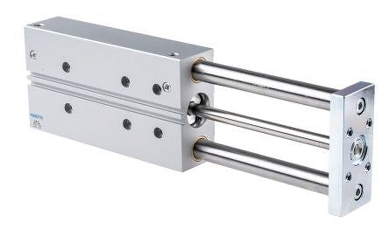 Festo Pneumatic Guided Cylinder - 170863 32 mm Bore, DFM Series, 200 mm Double Acting Acting