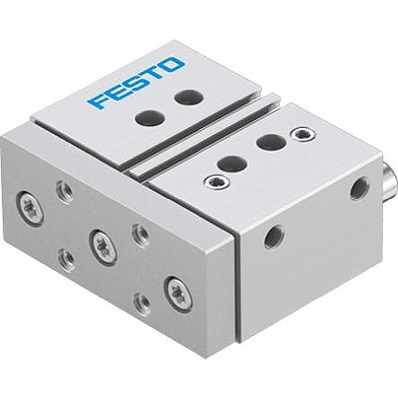Festo Pneumatic Guided Cylinder - DFM-32-25-P-A-KF-F1A 32 mm Bore, DFM Series, 25 mm Double Acting Acting