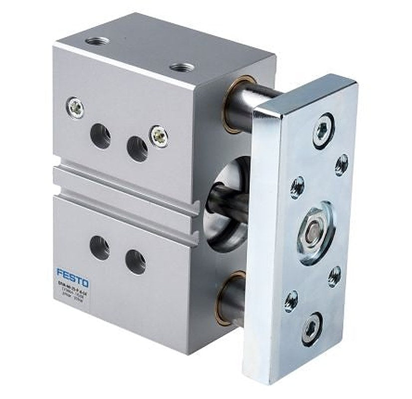 Festo Pneumatic Guided Cylinder - 170864 40 mm Bore, DFM Series, 25 mm Double Acting Acting