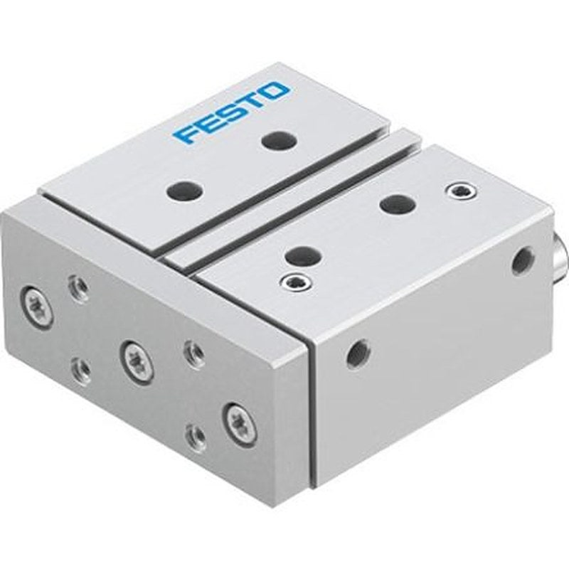 Festo Pneumatic Guided Cylinder - DFM-40-50-P-A-GF-F1A 40 mm Bore, DFM Series, 50 mm Double Acting Acting