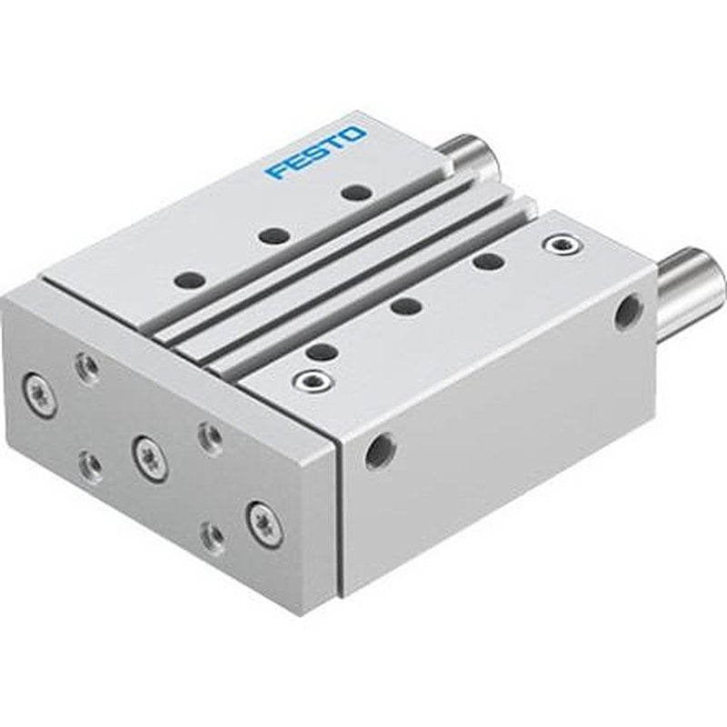 Festo Pneumatic Guided Cylinder - DFM-50-100-P-A-GF-F1A 50 mm Bore, DFM Series, 100 mm Double Acting Acting