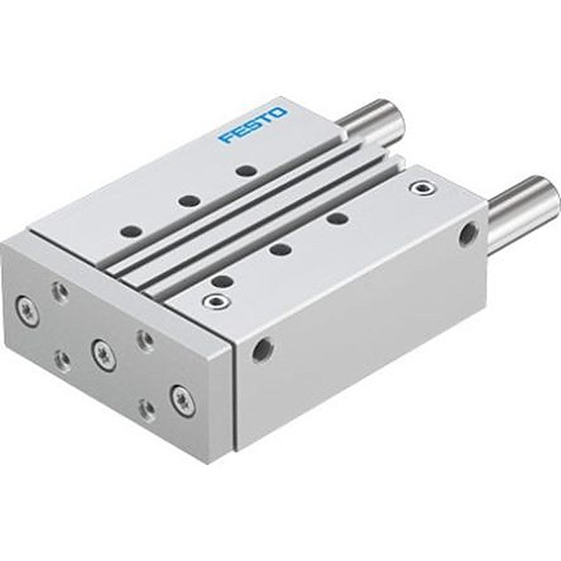 Festo Pneumatic Guided Cylinder - DFM-50-125-P-A-GF-F1A 50 mm Bore, DFM Series, 125 mm Double Acting Acting