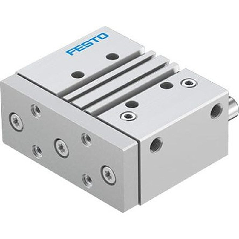 Festo Pneumatic Guided Cylinder - DFM-50-50-P-A-KF-F1A 50 mm Bore, DFM Series, 50 mm Double Acting Acting