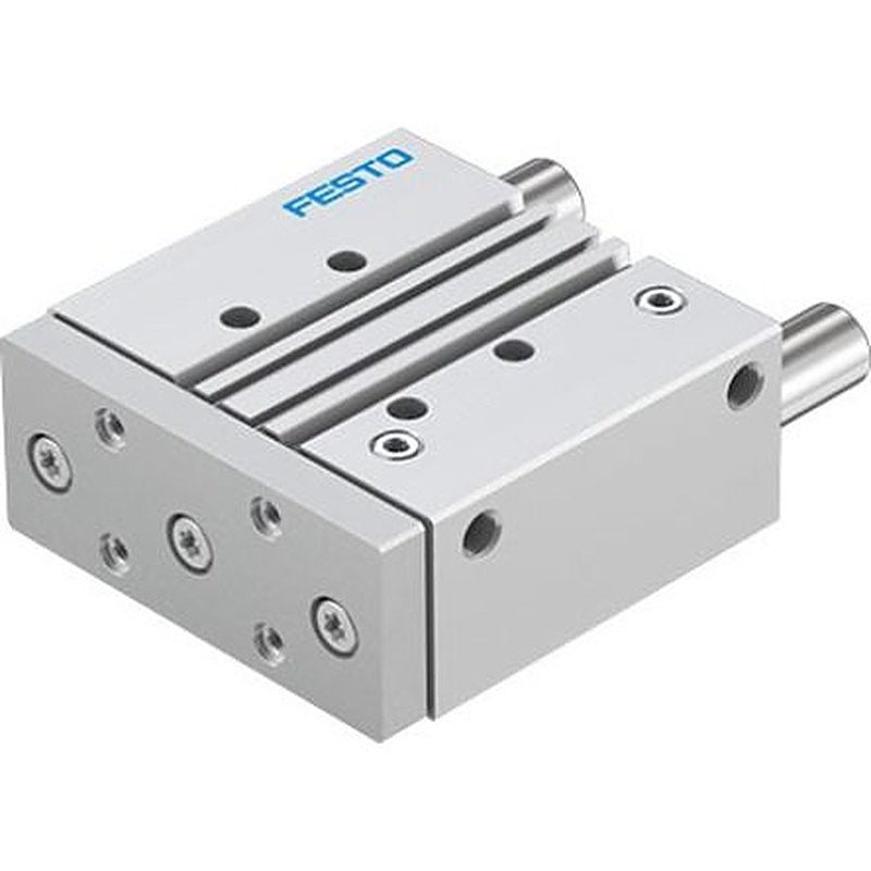 Festo Pneumatic Guided Cylinder - DFM-50-80-P-A-GF-F1A 50 mm Bore, DFM Series, 80 mm Double Acting Acting