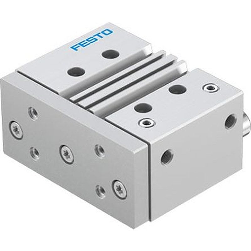 Festo Pneumatic Guided Cylinder - DFM-63-50-P-A-GF-F1A 63 mm Bore, DFM Series, 50 mm Double Acting Acting