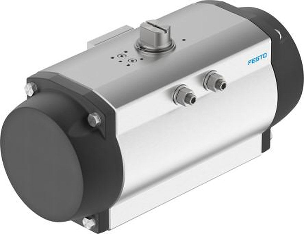 Festo DFPD Series 8 bar Single Acting Action Pneumatic Rotary Actuator, 1200 mm Bore, 90 °