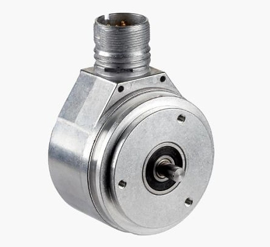 SICK DFS60B Series Incremental Incremental Encoder 5.5V, 8192 ppr ppr, RS422, TTL Signal, Solid Shaft Type, 6 mm Shaft