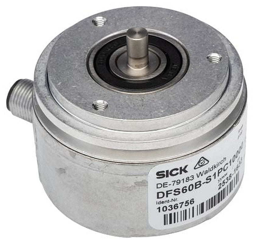 SICK DFS60 Series Incremental Incremental Encoder 32V, 10000 ppr ppr, TTL, HTL Signal, Solid Type, 6 mm Shaft