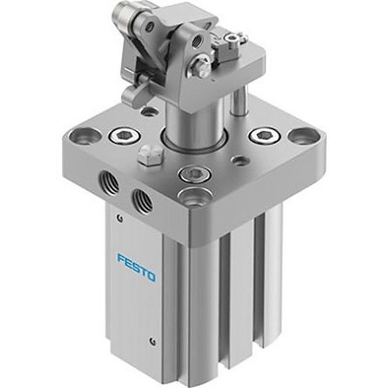 Festo Pneumatic Compact Cylinder - DFST-32-20-L-Y4-A-S-G2 32 mm Bore, 20 mm DFST Series, Double Acting Acting