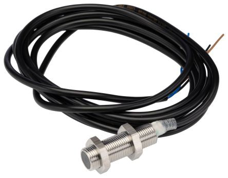 Omron E2EH-X3B1 2M Threaded Barrel Inductive Proximity Sensor, M12 PNP E2, E2 24V dc 3 mm 32 V dc 100mA