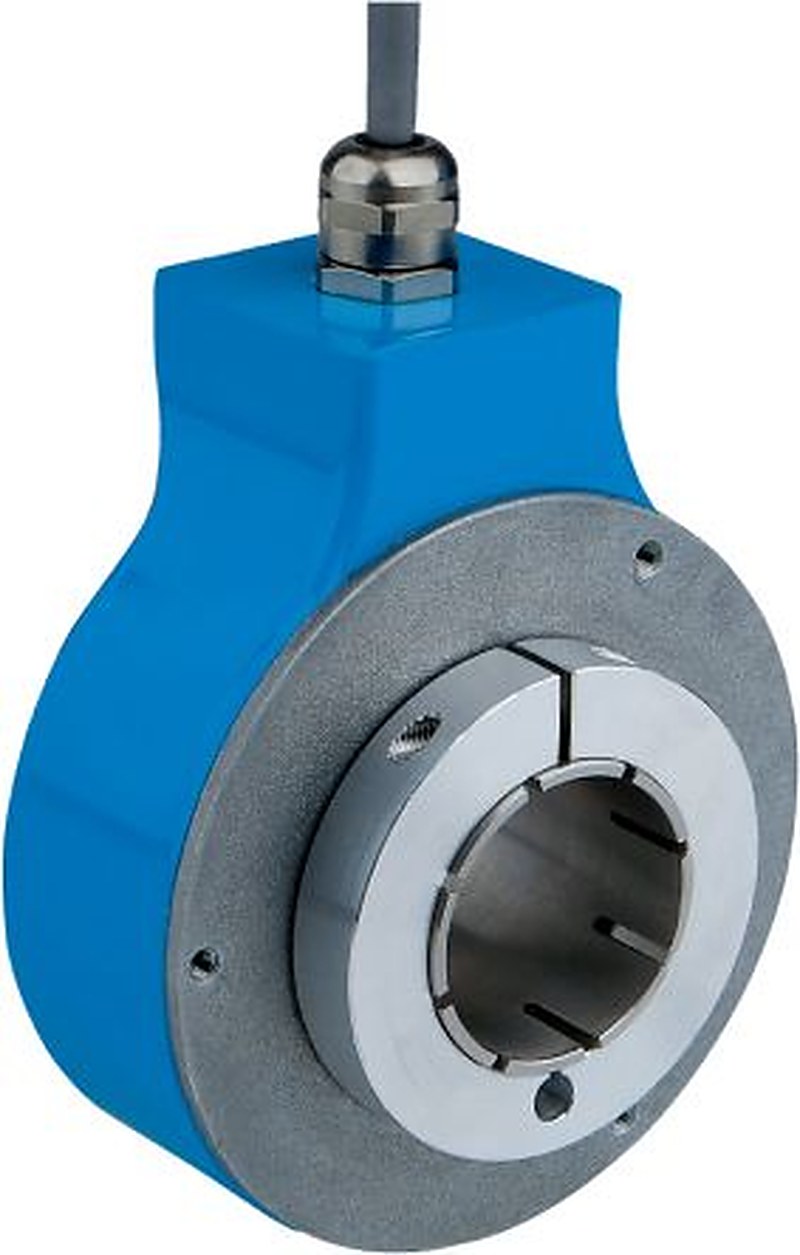 SICK DGS80 Series Incremental Incremental Encoder 32V dc, 5000 ppr ppr, HTL Signal, Hollow Shaft Type, 30 mm Shaft