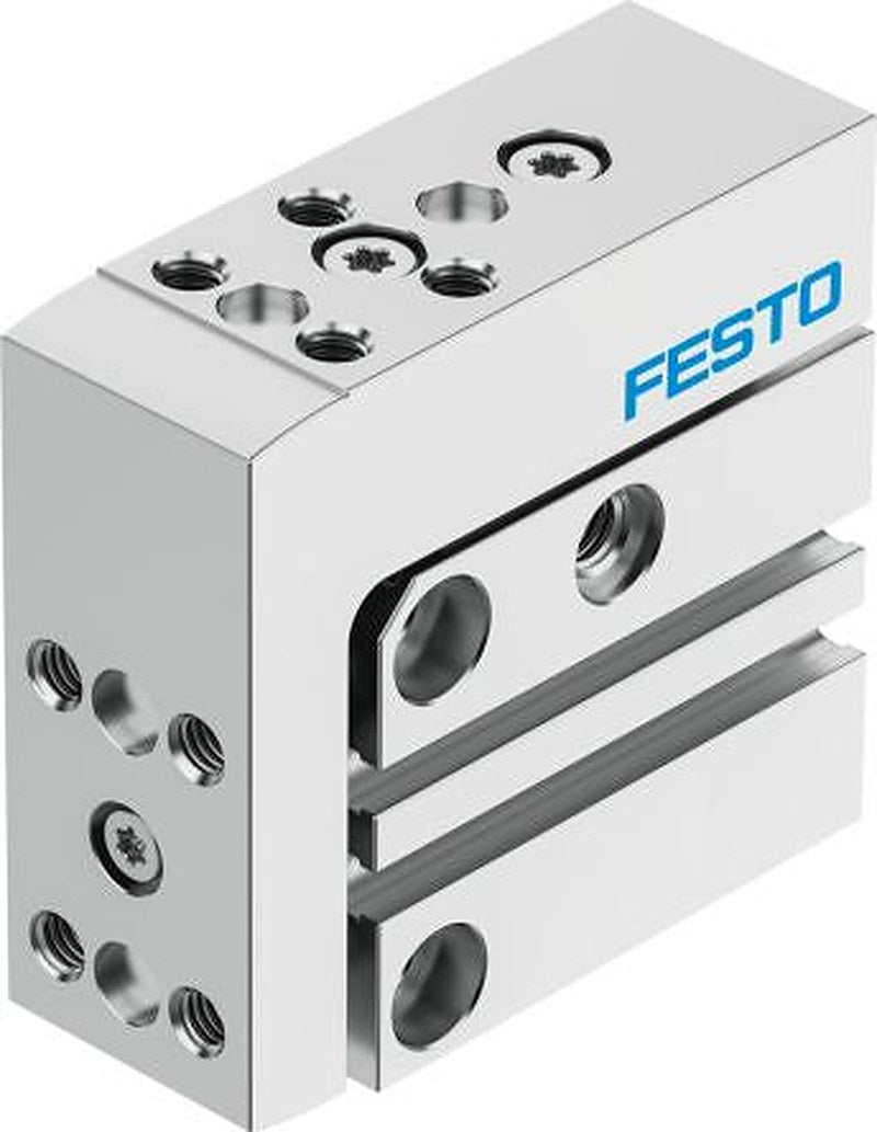Festo Pneumatic Guided Cylinder - DGSS-10-5-E1A 10 mm Bore, DGSS Series, 5 mm Double Acting Acting