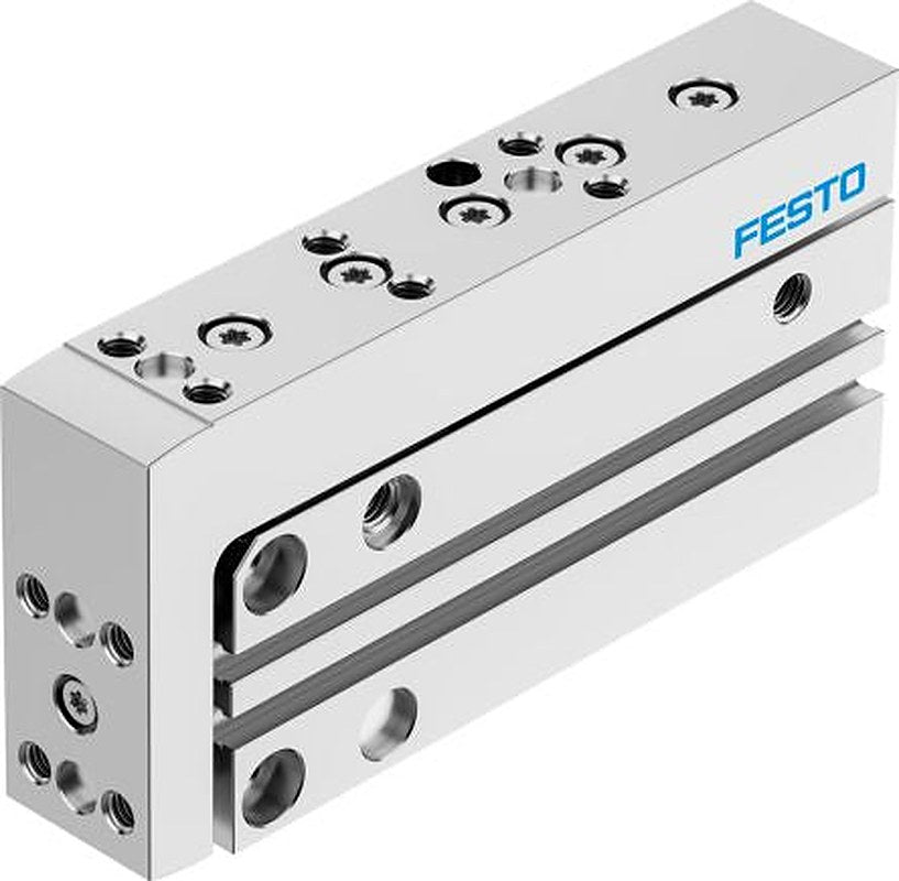 Festo Pneumatic Guided Cylinder - DGSS-10-50-E1A 10 mm Bore, DGSS Series, 50 mm Double Acting Acting