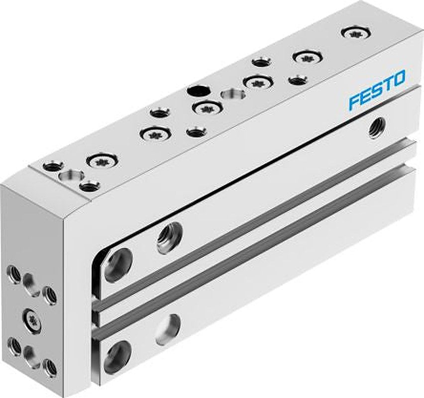 Festo Pneumatic Guided Cylinder - DGSS-10-60-E1A 10 mm Bore, DGSS Series, 60 mm Double Acting Acting